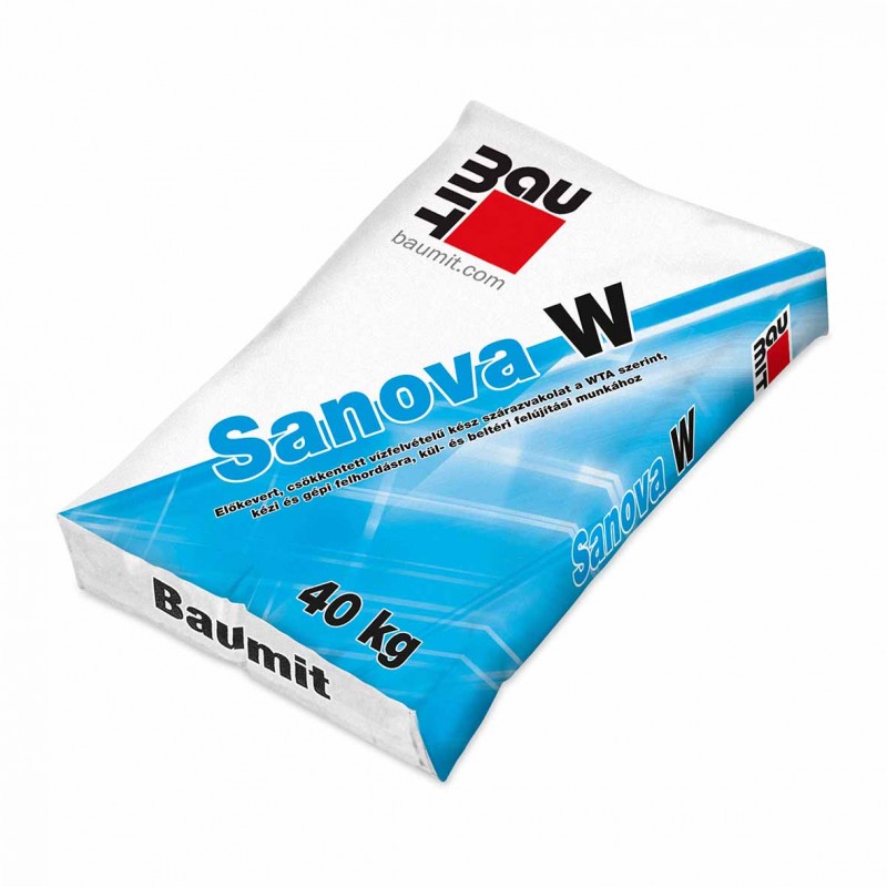 Baumit Sanova W felújító vakolat - 40 kg