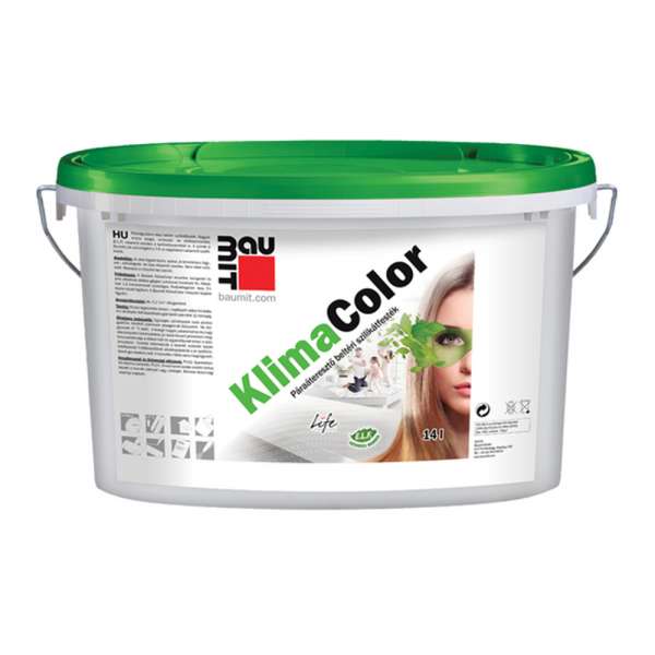 Baumit KlimaColor páraáteresztő szilikát festék - 14 L