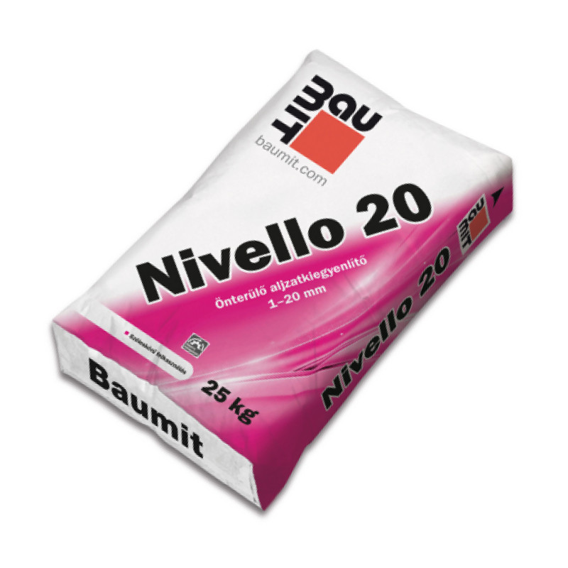 Baumit Nivello 20 aljzatkiegyenlítő (1-20 mm) - 25 kg