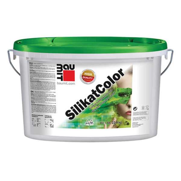 Baumit SilikatColor szilikát homlokzatfesték - 14 L - I.színcsoport
