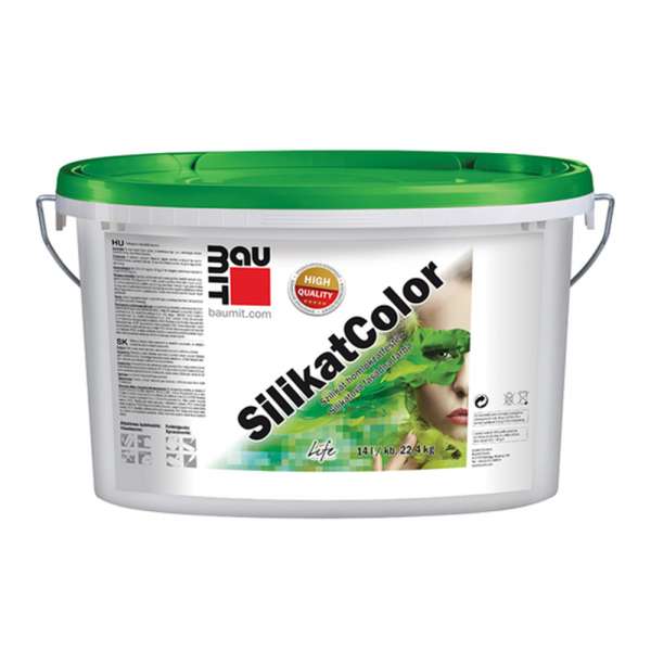 Baumit SilikatColor szilikát homlokzatfesték - 5 L - I.színcsoport