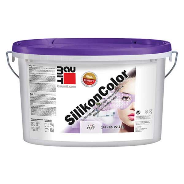 Baumit SilikonColor szilikonos homlokzatfesték - 5 L - III.színcsoport